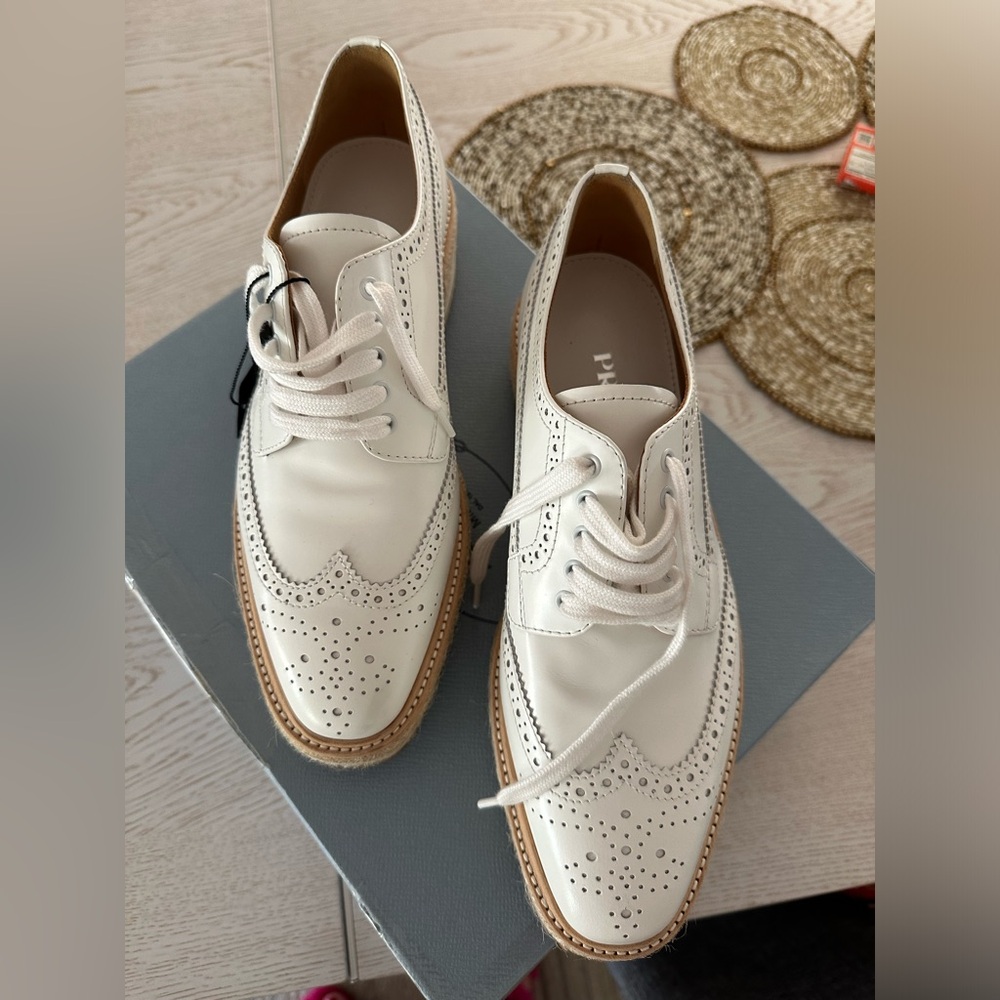 Prada platform shoes